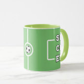 Mittelstürmer Kickoff Tasse (VorderseiteRechts)