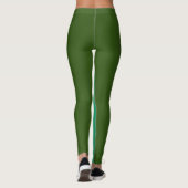 Mittelteil-Achsband für Frauen Leggings (Rückseite)