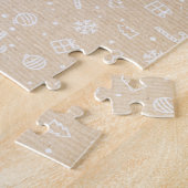 Mittelweihnachtliche Lebkuchen Mann Jigsaw Puzzle (Seite)