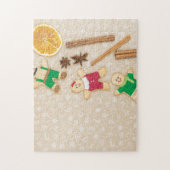 Mittelweihnachtliche Lebkuchen Mann Jigsaw Puzzle (Vertikal)