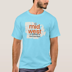 Mittelwest-Kreuzworträtsel-T-Shirt T-Shirt