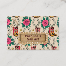 Mittelwest-Princess-Nägel / Haar / Schönheit / Mod Visitenkarte