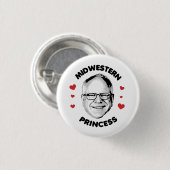 Mittelwestprinzessin Button (Vorne & Hinten)