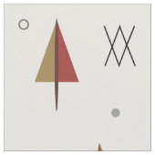 Mitten im Jahrhundert Snowy Forest Stoff (Nahaufnahme)