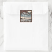 Mitten im Nirgendwo Sticker (Tasche)