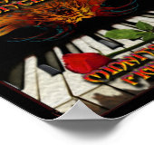 Mitten im Pianotorium-Poster Poster (Ecke)