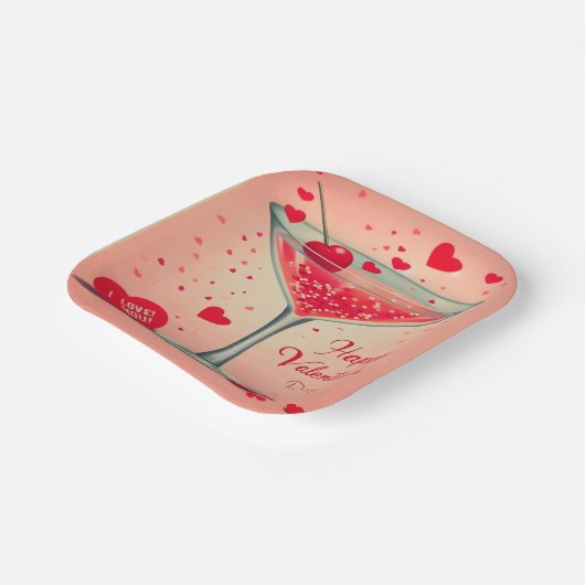 Mitten in der Altstadt Pappteller (Gewinkelt)