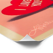 Mitten in der Altstadt Poster (Ecke)