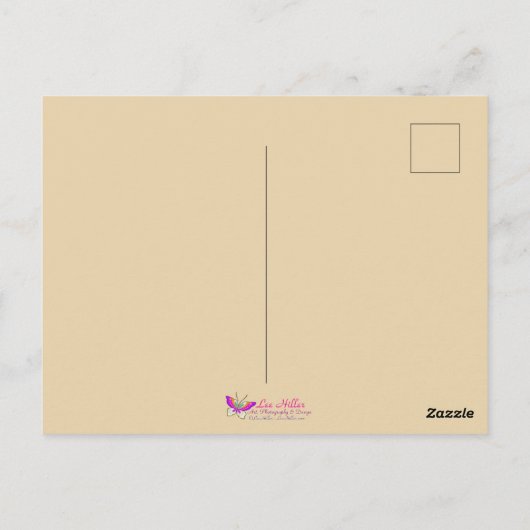 Mitten in der Altstadt Postkarte (Rückseite)