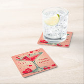 Mitten in der Altstadt Rechteckiger Pappuntersetzer (Vor Ort)