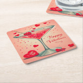 Mitten in der Altstadt Rechteckiger Pappuntersetzer (angewinkelt)