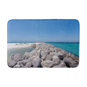 Mitten in der Muschel Jetty Bath Mat Badematte