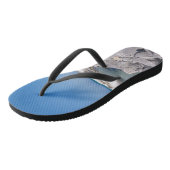 Mitten in der Muschel Jetty Flip Flops Badesandalen (Schrägansicht)