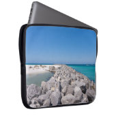 Mitten in der Muschel Jetty Laptop Sleeve Case (Vorne Rechts)