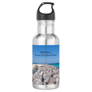 Mitten in der Muschel Jetty Water Flasche Edelstahlflasche