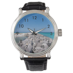 Mitten in der Muschel Jetty Wrist Watch Armbanduhr