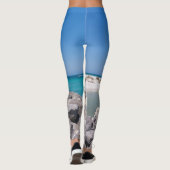Mitten in der Muschel Leggings (Rückseite)