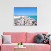 Mitten in der Muschel Leinwand Jetty (Insitu (Wohnzimmer))