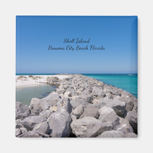 Mitten in der Muschel Magnet (Vorne)