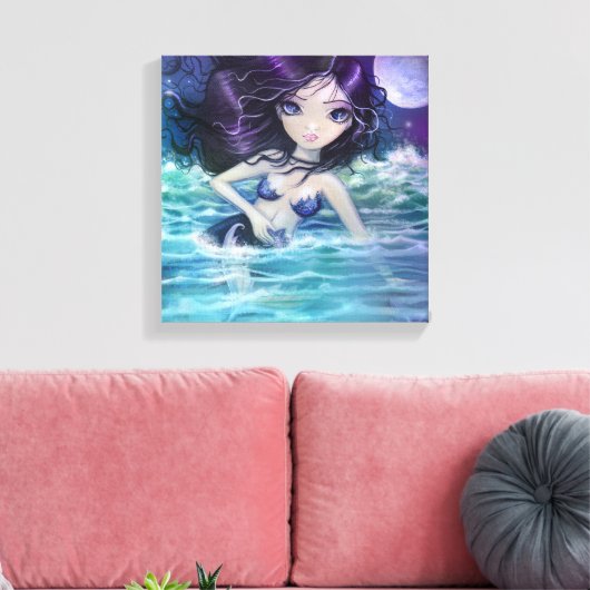 Mitten in der sanften See, Meerjungfrau Art drucke (Insitu (Wohnzimmer))
