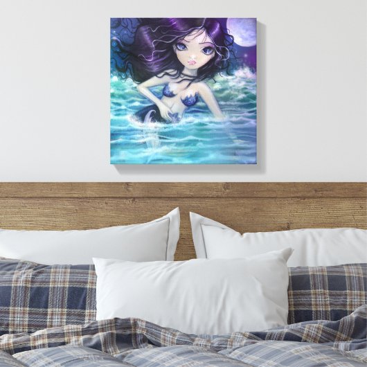 Mitten in der sanften See, Meerjungfrau Art drucke (Insitu (Schlafzimmer))