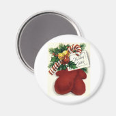 Mitten und Peppermint Magnet (Vorderseite/Rückseite)