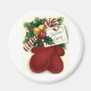 Mitten und Peppermint Magnet