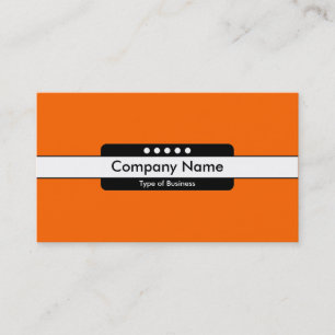 Mittenband 5 Punkte - Orange (FF6600) Visitenkarte