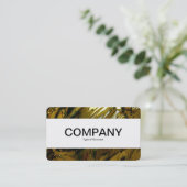 Mittenband (mit Kantenlänge) - Abstrakt flüssiges  Visitenkarte (Stehend Vorderseite)