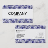 Mittenband - Muster der China Visitenkarte (Vorne/Hinten)