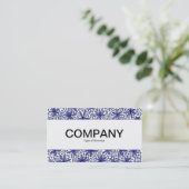 Mittenband - Muster der China Visitenkarte (Stehend Vorderseite)