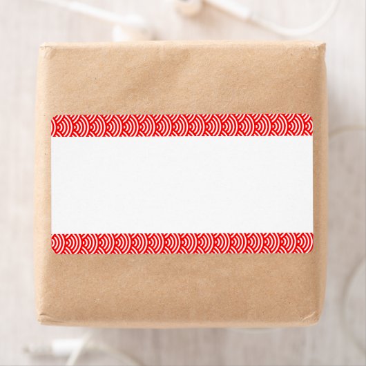 Mittenband - Muster für Fischgröße (Insitu)