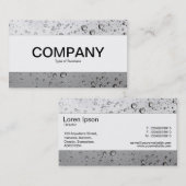 Mittenband - Regen auf meinem Fenster 02 Visitenkarte (Vorne/Hinten)