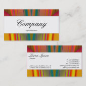 Mittenband - Script - Abstrakt Visitenkarte (Vorne/Hinten)