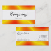 Mittenband - Script - Fraktal Flammen Visitenkarte (Vorne/Hinten)