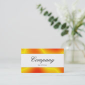 Mittenband - Script - Fraktal Flammen Visitenkarte (Stehend Vorderseite)