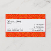 Mittenband - Skript - Muster für die Fischskala Visitenkarte (Rückseite)