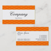 Mittenband - Skript - Muster für die Fischskala Visitenkarte (Vorne/Hinten)