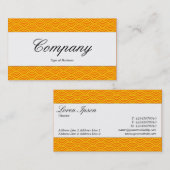 Mittenband - Skript - Muster für die Fischskala Visitenkarte (Vorne/Hinten)