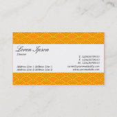 Mittenband - Skript - Muster für die Fischskala Visitenkarte (Rückseite)