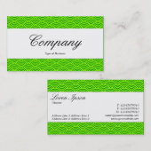 Mittenband - Skript - Muster für die Fischskala Visitenkarte (Vorne/Hinten)