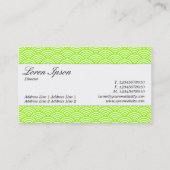 Mittenband - Skript - Muster für die Fischskala Visitenkarte (Rückseite)