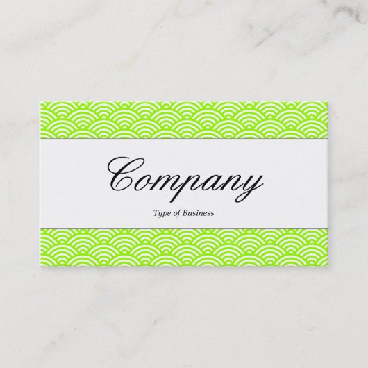 Mittenband - Skript - Muster für die Fischskala Visitenkarte (Vorderseite)