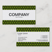 Mittenband - Starrad - Schwarz auf Grün Visitenkarte (Vorne/Hinten)