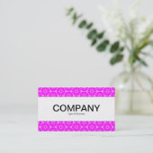 Mittenband - Starrad - Shades of Magenta Visitenkarte (Stehend Vorderseite)