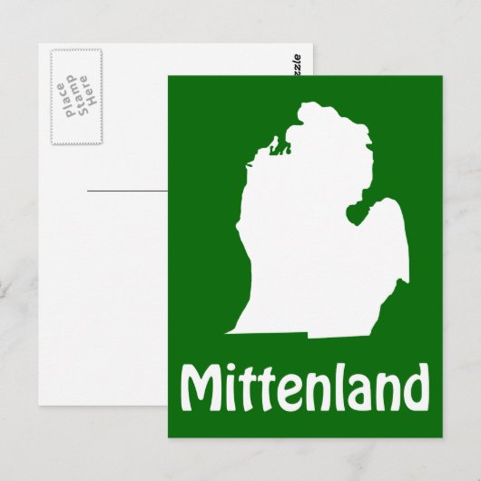 Mittenland Postkarte (Vorne/Hinten)