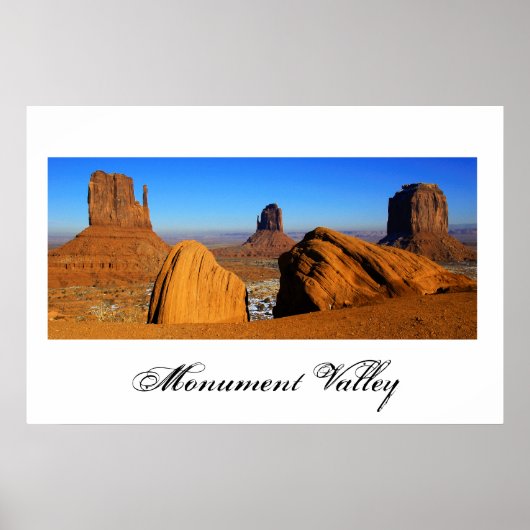 Mittens 2009 copy, Monument Valley Poster (Vorne)