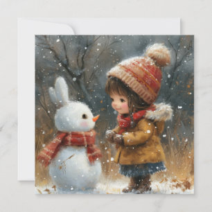 Mittens & Mayhem: Snow Bunnies ☃️ Digital Feiertagskarte