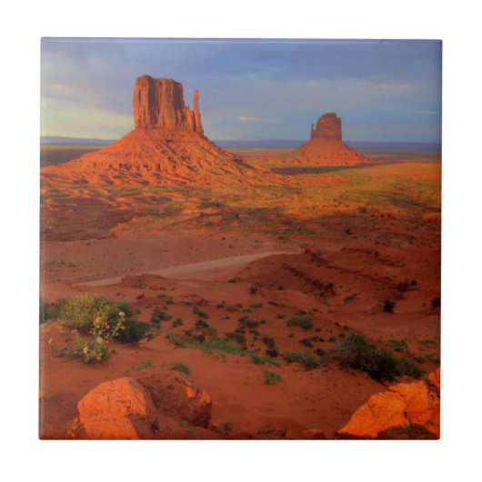 Mittens, Monument Valley, AZ Fliese (Vorderseite)