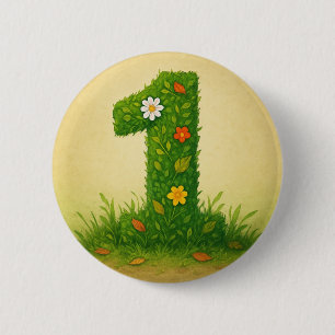 Mittens Nummer 1 Button